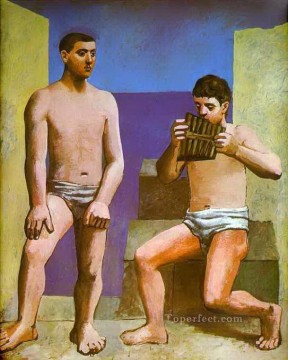 La flauta de pan cubista de 1923 Pablo Picasso Pinturas al óleo